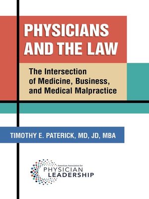 cover image of Physicians and the Law